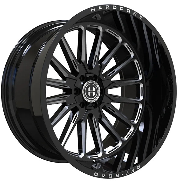 Hardcore Offroad Wheels Hc Brandon Gloss Black Milled