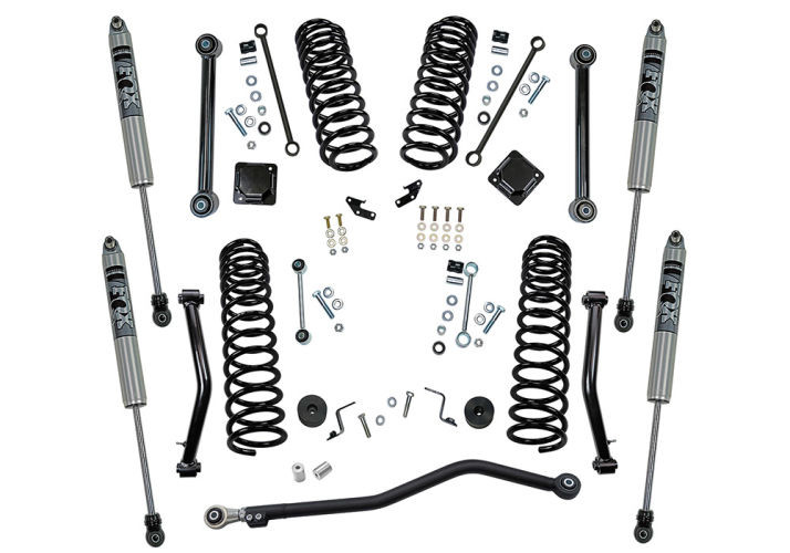 Superlift 20-21 Jeep Gladiator JT 4in Dual Rate Coil Lift Kit with Superlift FOX Shocks Superlift 20-21 Jeep Gladiator JT 4in Dual Rate Coil Lift Kit with Superlift FOX Shocks