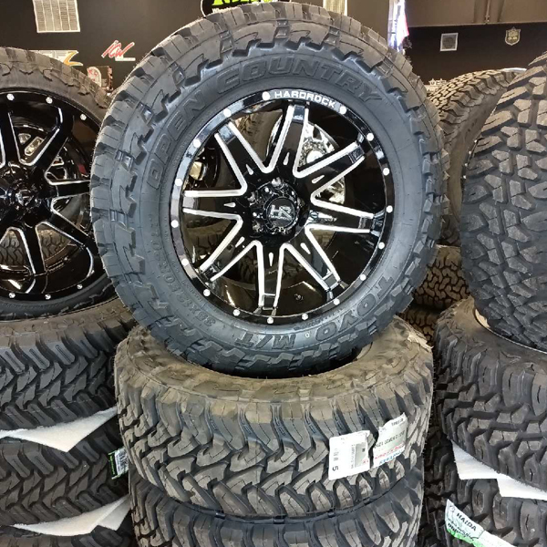 <p>20X10 HARDROCK H502 GLOSS BLACK MILLED TOYO MT 35X12.50R20</p><p><s><h1><span style="color: #ff0000;">$4189.75</span></s><br><h1><span style="color: #ff0000;">$3610</span></h1>