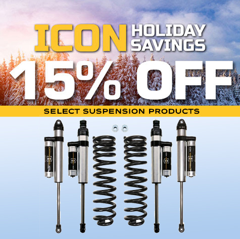 ICON Suspension Holiday Savings