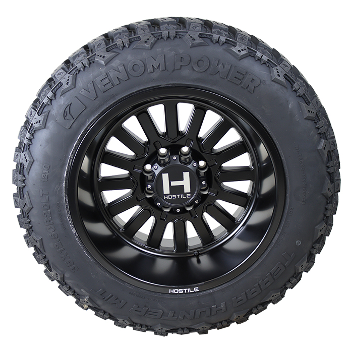 Rimz One Packages In Stock Low Prices: Hostile H127 Titan Asphalt