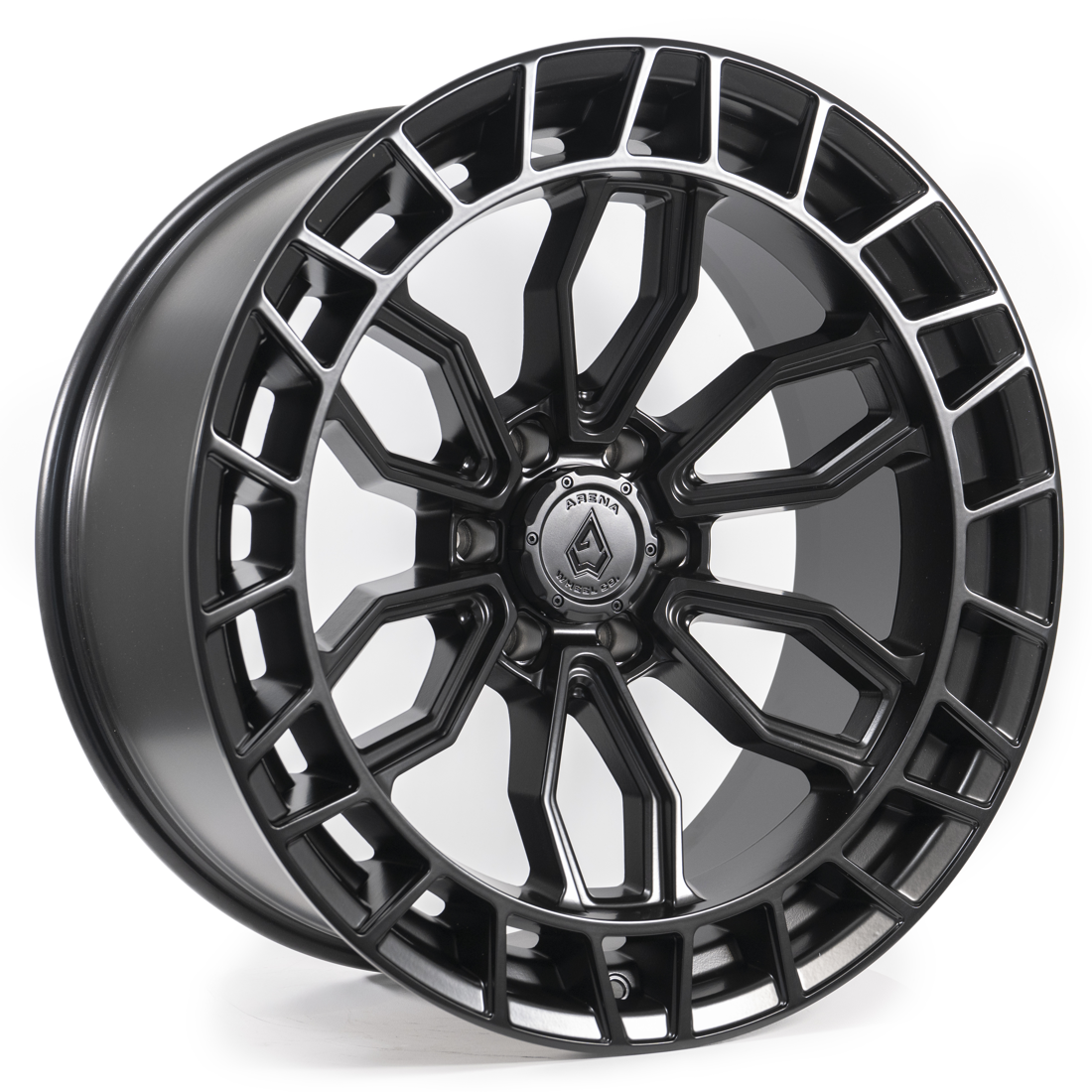 Arena Wheel Co A102 Recon 17x9 1mm All Black