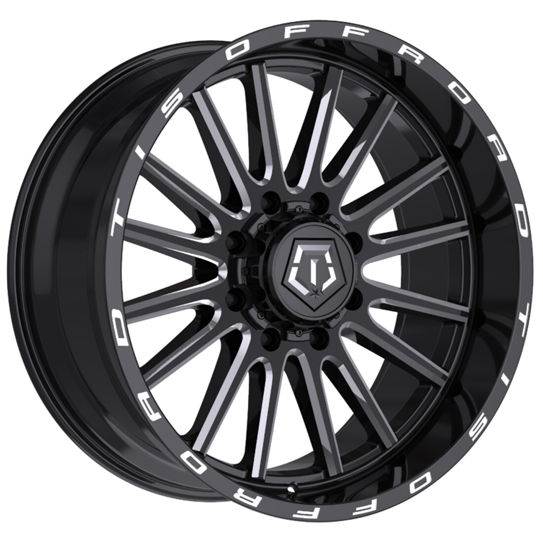 TIS Offroad 567BM Gloss Black Milled | 567BM-2108125 | RimzOne