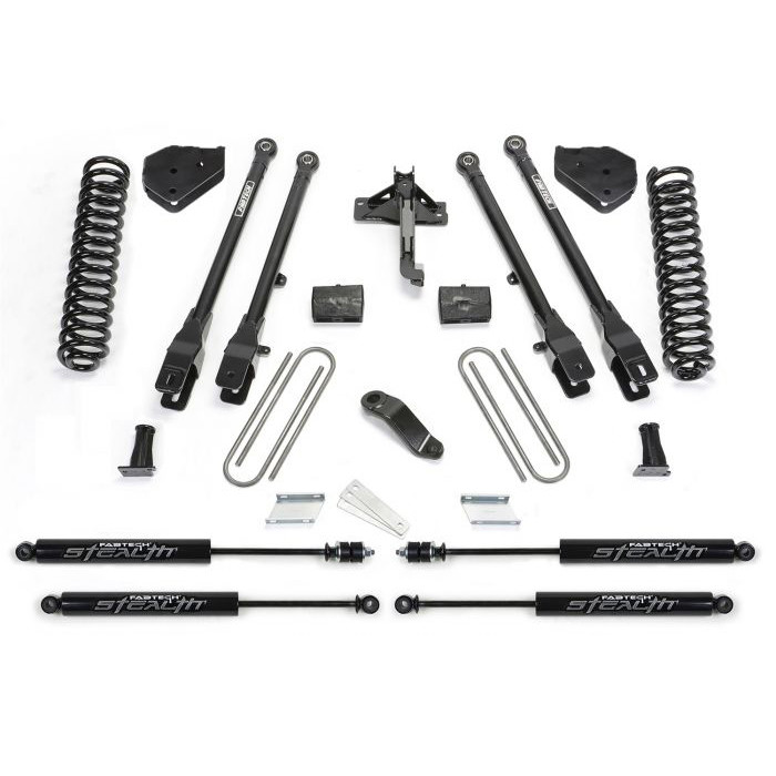 Fabtech | 4 Link Lift System Fits 17-18 | F-450 Super Duty F-550 Super Duty