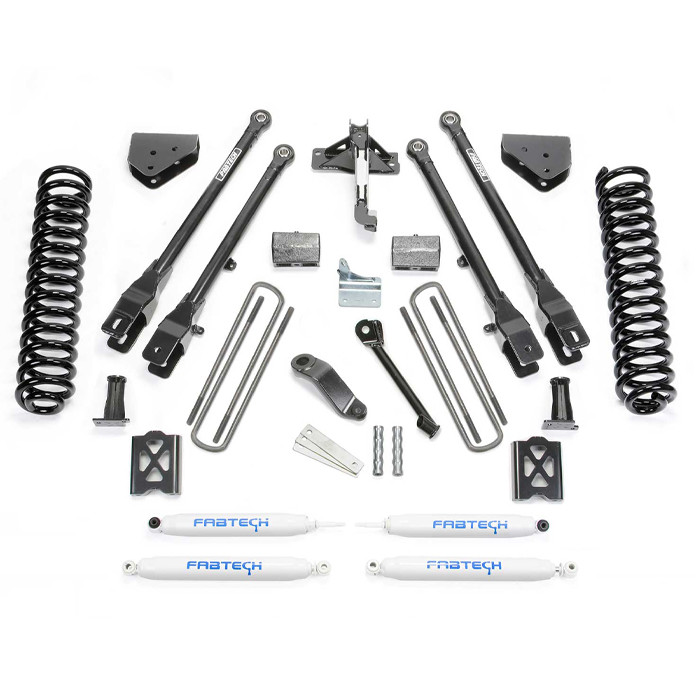 Fabtech | 4 Link Lift System Fits 05-07 | F-250 Super Duty