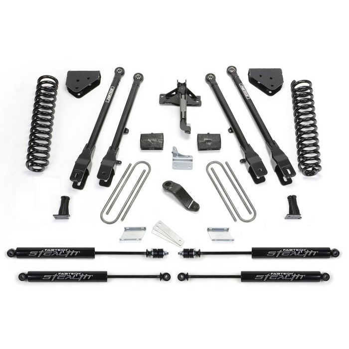 Fabtech | 4 Link Lift System Fits 17 | F-250 Super Duty F-350 Super Duty