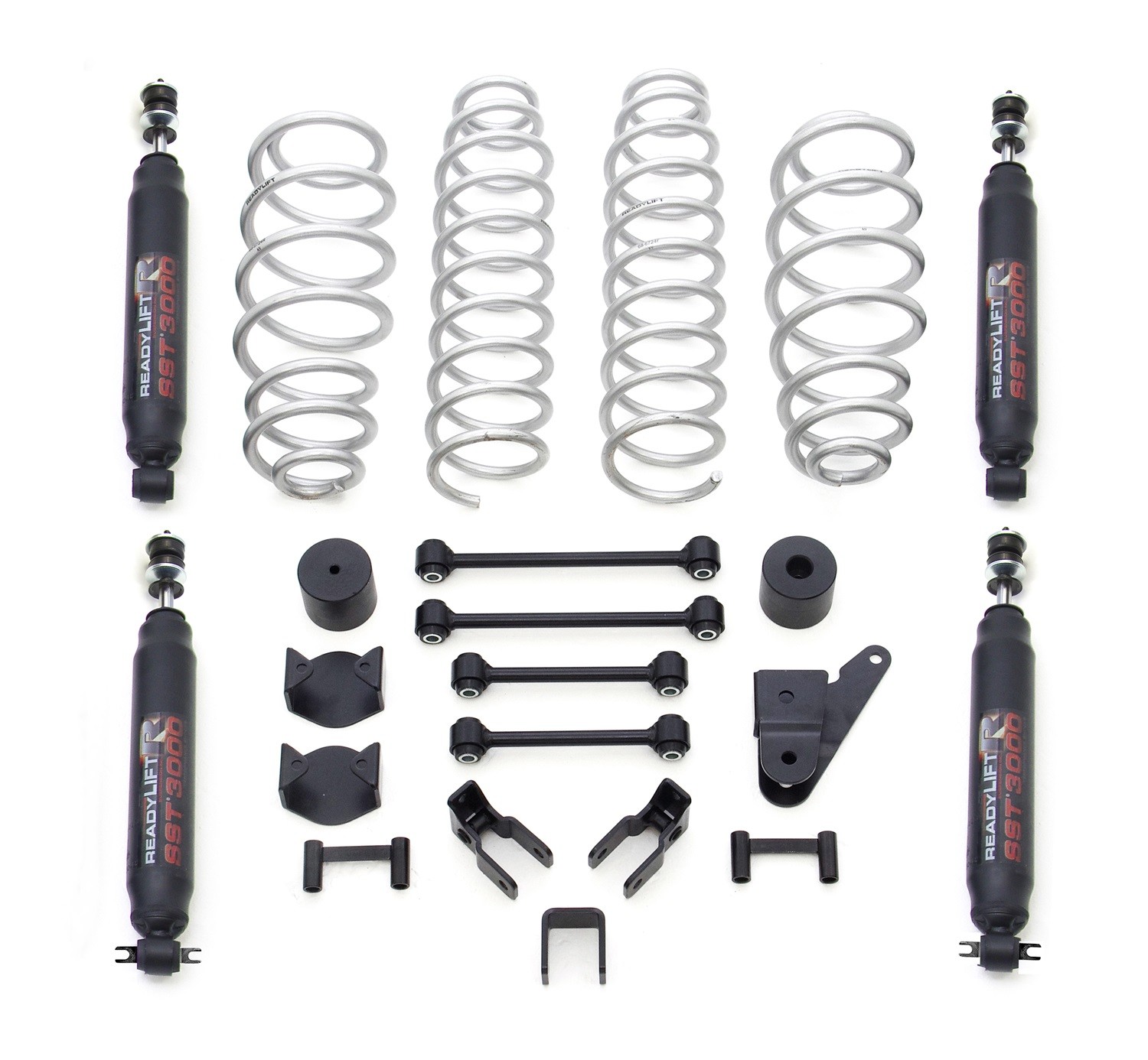 ReadyLift | SST Lift Kit w/Shocks Fits 07-18 | Wrangler (JK)