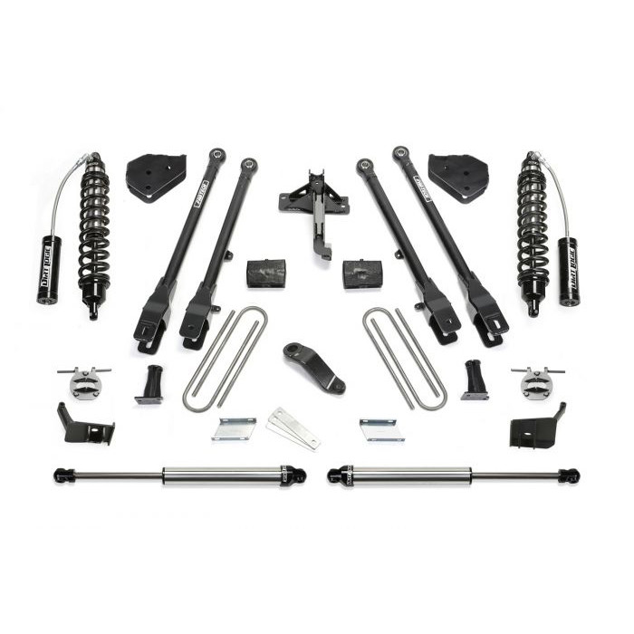 Fabtech | 4 Link 6 Lift System Fits | 2017 F-250 Super Duty F-350 Super Duty