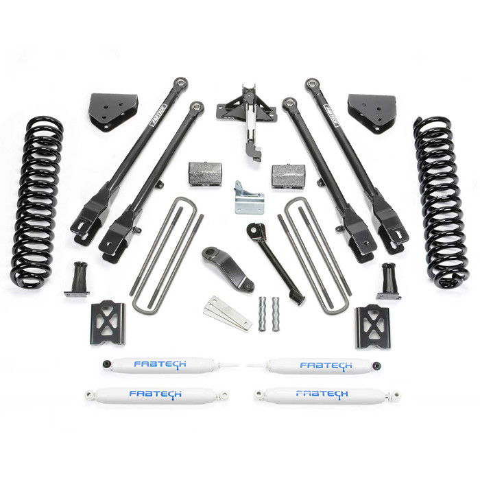 Fabtech | 4 Link Lift System Fits 05-07 | F-350 Super Duty