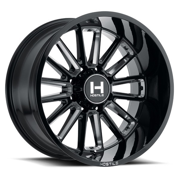 Hostile H115 Predator 20x9 Blade Cut Wheels - Bold Look & Performance ...