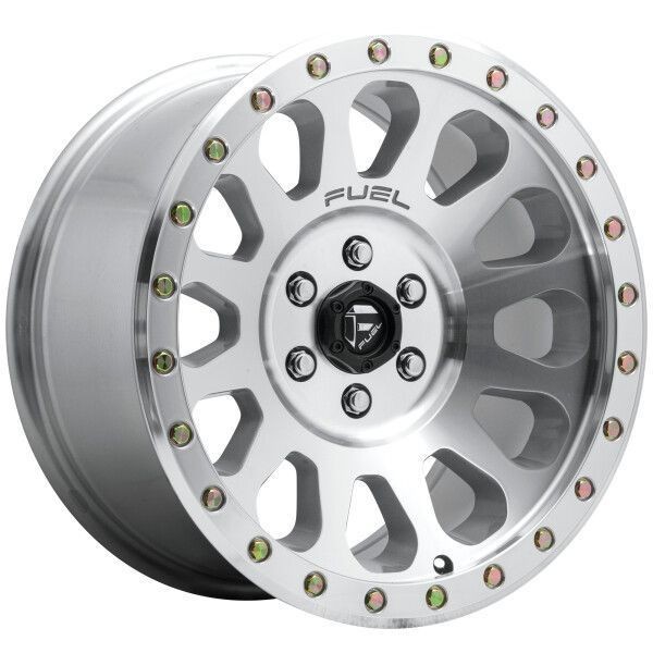 Fuel Offroad Wheels Vector D647 High Luster Polished 17x8.5 7mm Offset 6x139.7 (6x5.5)