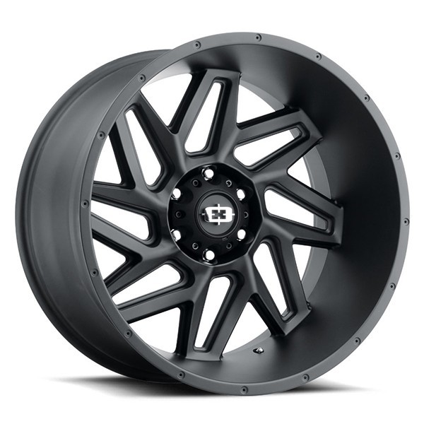 Vision 20x10 Satin Black Wheels - Bold Look & Performance | RimzOne