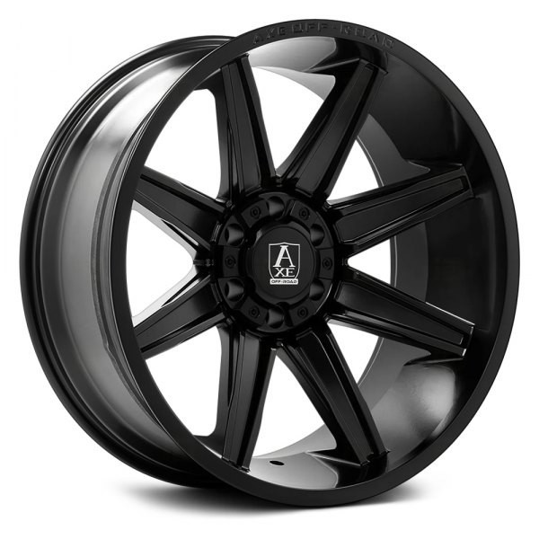 AXE Offroad Wheels Artemis Full Satin Black 20x12 -44mm Offset 8x170
