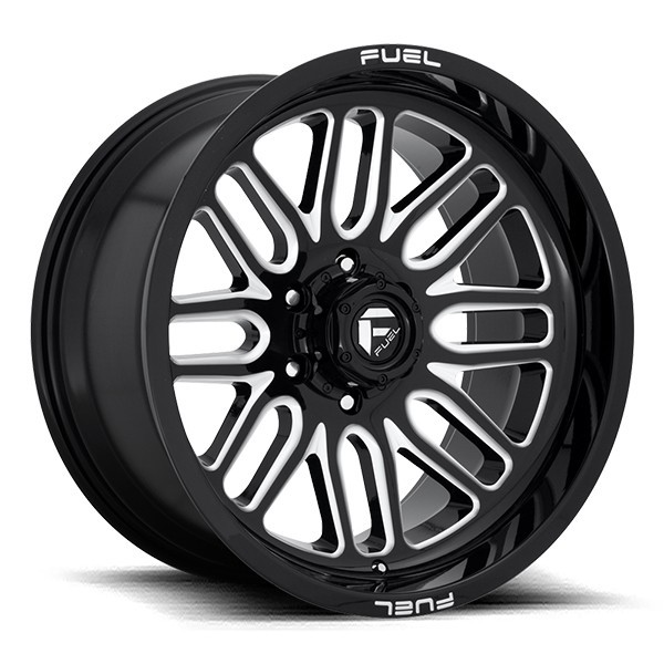 Fuel Offroad Wheels Ignite D662 Gloss Black Milled 20x9 1mm Offset 6x135