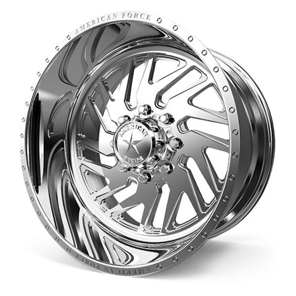 20x9 Polished Wheel American Force Kash Jeep Wrangler 0