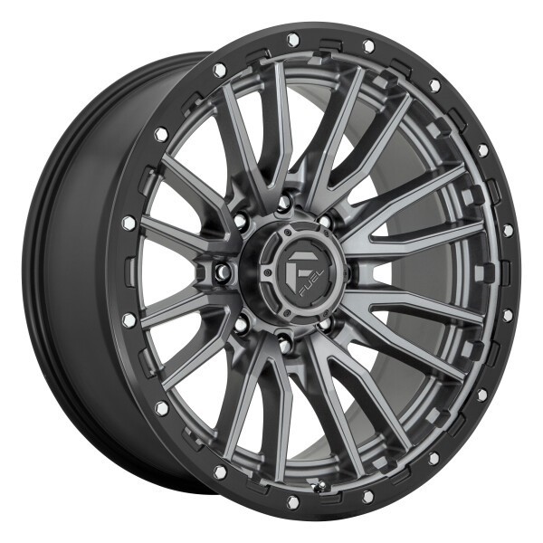 Fuel Offroad Wheels Rebel D680 Anthracite with Black Lip 20x9 1mm Offset 8x165.1 (8x6.5)