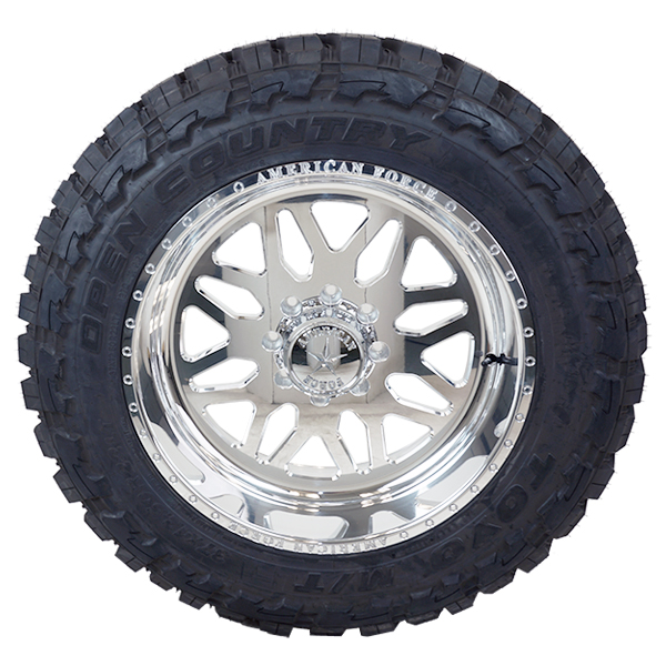 American Force B02 Trax Polished Toyo M/T