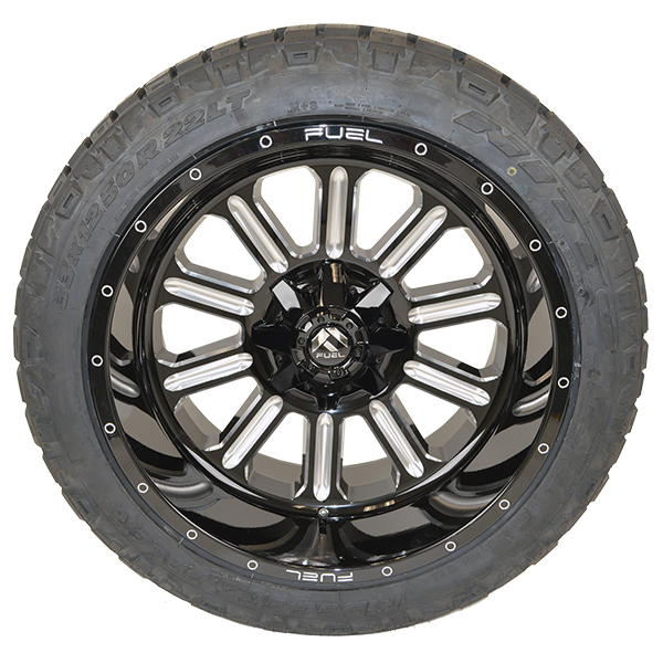 Fuel D620 Hardline Gloss Black Milled Nitto Ridge Grappler