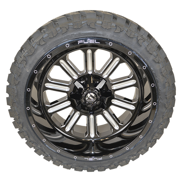 Fuel D620 Hardline Gloss Black Milled Atturo M/T