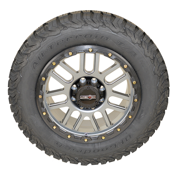 Vision 111 Nemesis Gun Metal BFGoodrich KO2