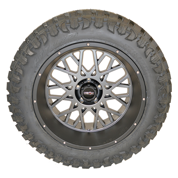 Vision 412 Rocker Anthracite Satin Black Atturo Trail Blade M/T