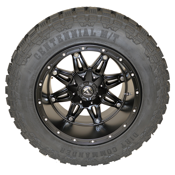Fuel D531 Hostage Matte Black Dirt Commander M/T
