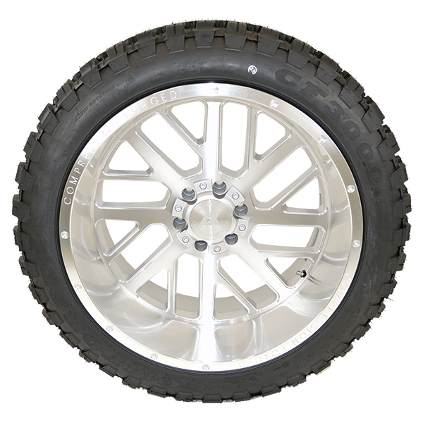 AXE CS 2.1 Silver Brushed Milled Comforser M/T