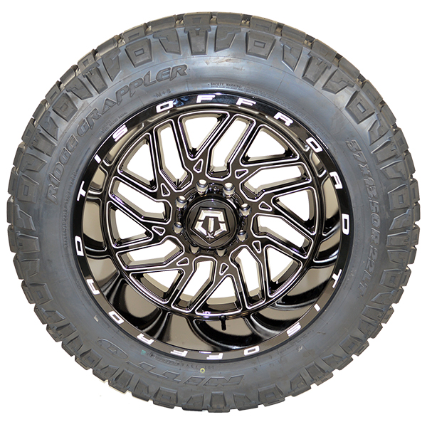 TIS 544BM Gloss Black milled Nitto Ridge Grappler