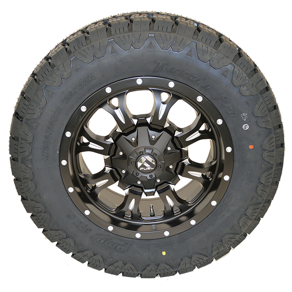 Fuel D517 Krank Matte Black Milled AMP A/T P