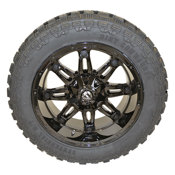 Fuel D625 Hostage Gloss Black Dirt Commander M/T