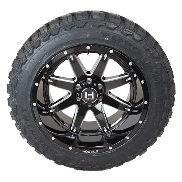 Hostile H109 Alpha Blade Cut Toyo Open Country M/T