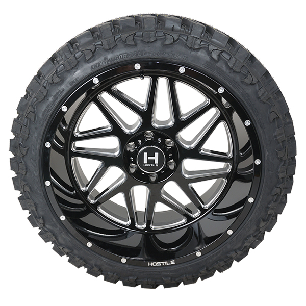 Hostile H108 Sprocket Blade Cut Atturo Trail Blade M/T