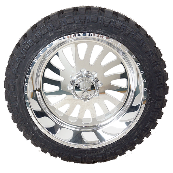 American Force 74 Octane Polished Fury Country Hunter M/T