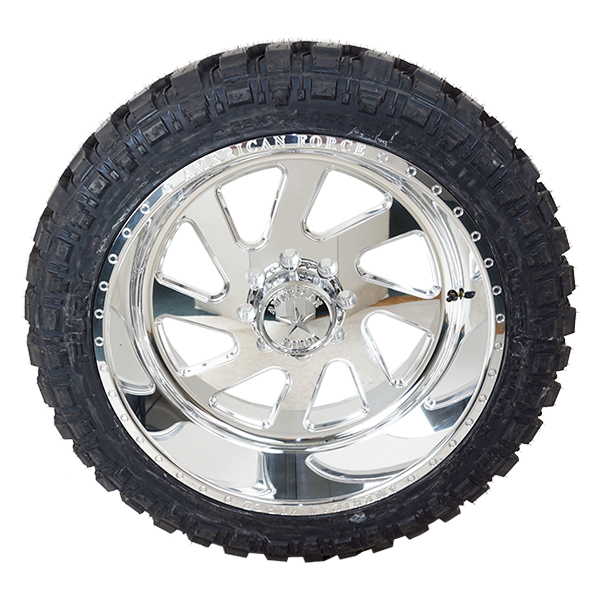 American Force F29 Power Polished Fury Country Hunter M/T