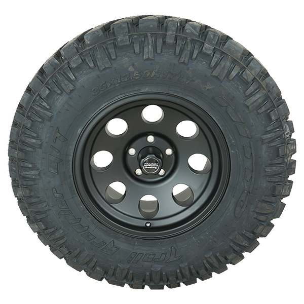 American Racing AR172 Baja Satin Black Nitto Trail Grappler