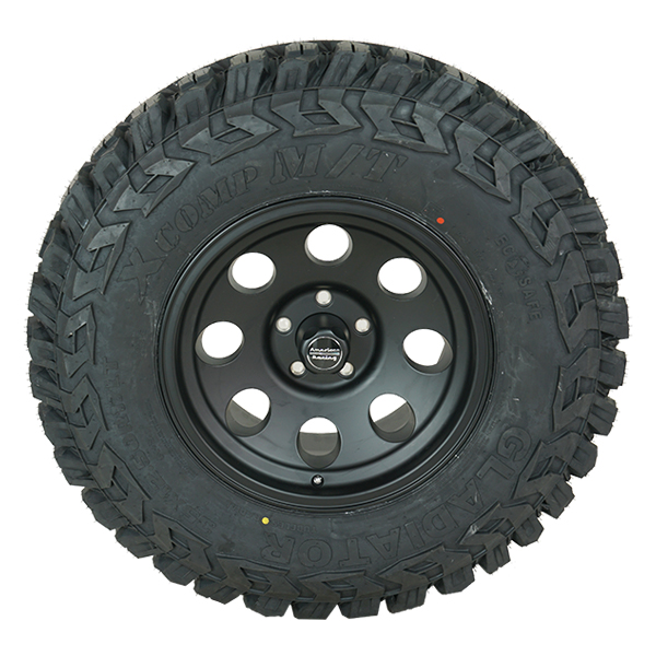 American Racing AR172 Baja Satin Black Gladiator Xcomp M/T