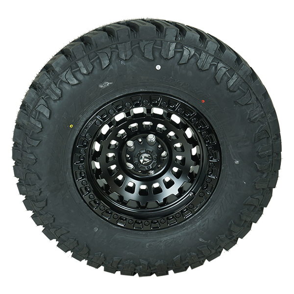 Fuel D633 Zephyr Matte Black Atturo Trail Blade M/T