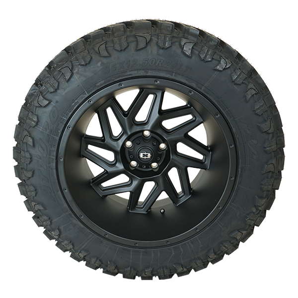 Vision 361 Spyder Satin Black Atturo Trail Blade M/T