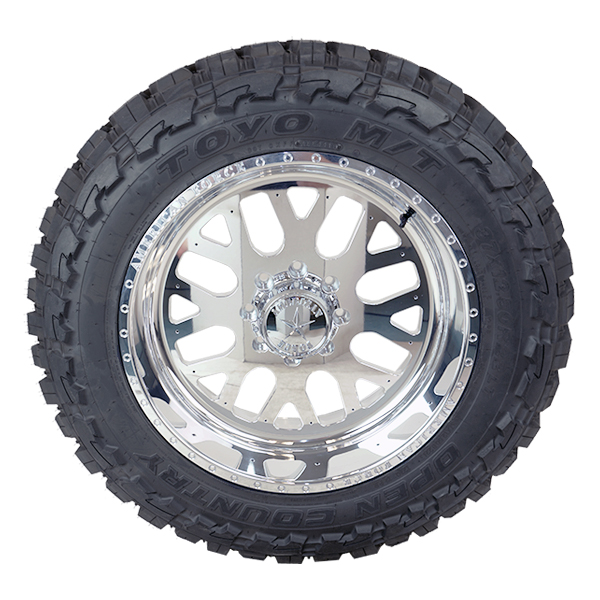 American Force 254 Fallout Polished Toyo Open Country M/T