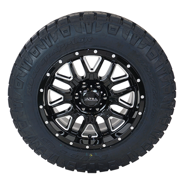 Ultra 203 Hunter Gloss Black Milled Nitto Ridge Grappler