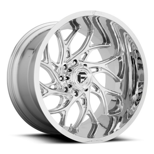 Fuel Offroad Wheels Runner D740 Chrome 20x9 1mm Offset 8x165.1 (8x6.5)