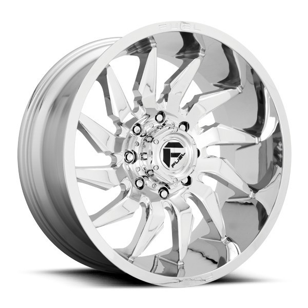 Fuel Offroad Wheels Saber D743 Chrome 24x12 -44mm Offset 8x165.1 (8x6.5)