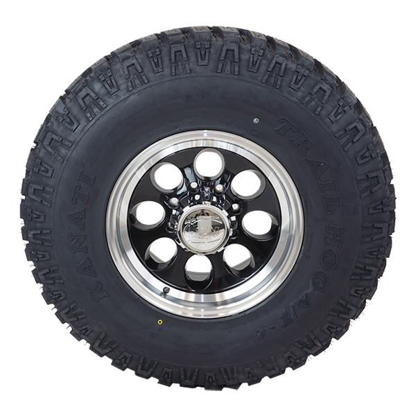 ION 171 Gloss Black Machined Lip Kanati Trail Hog A/T