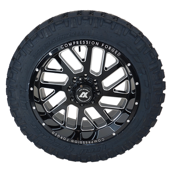 AXE CS 2.0 Gloss Black Milled Nitto Trail Grappler