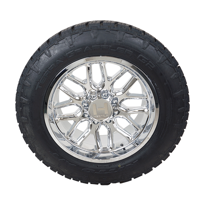 Hostile H120 Vulcan Chrome Nitto Terra Grappler G2