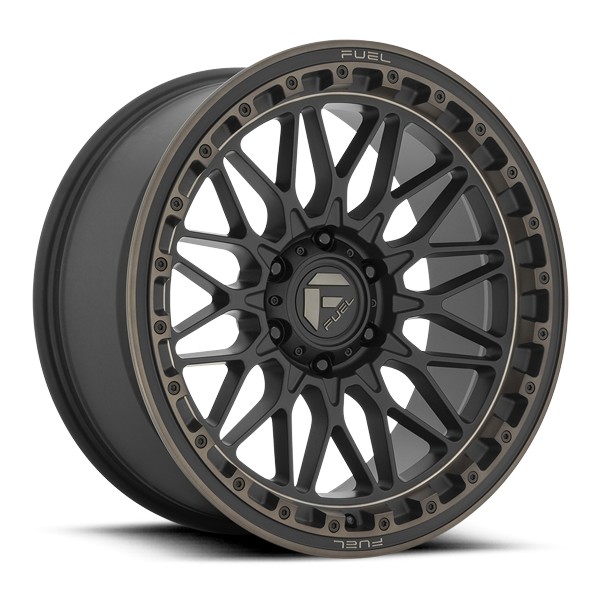 Fuel Offroad Wheels Trigger D759 Matte Black with Double Dark Tint 20x9 1mm Offset 6x135