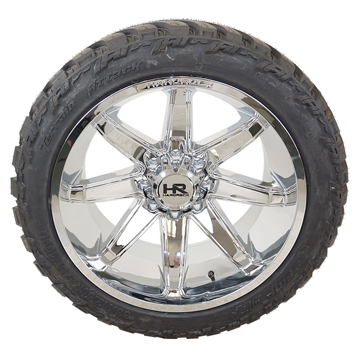 Hardrock Offroad H502 PainKiller Xposed Chrome AMP Terrain Attack M/T
