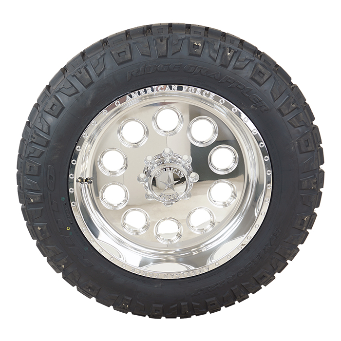 American Force F09 Big Ten Polished Nitto Ridge Grappler