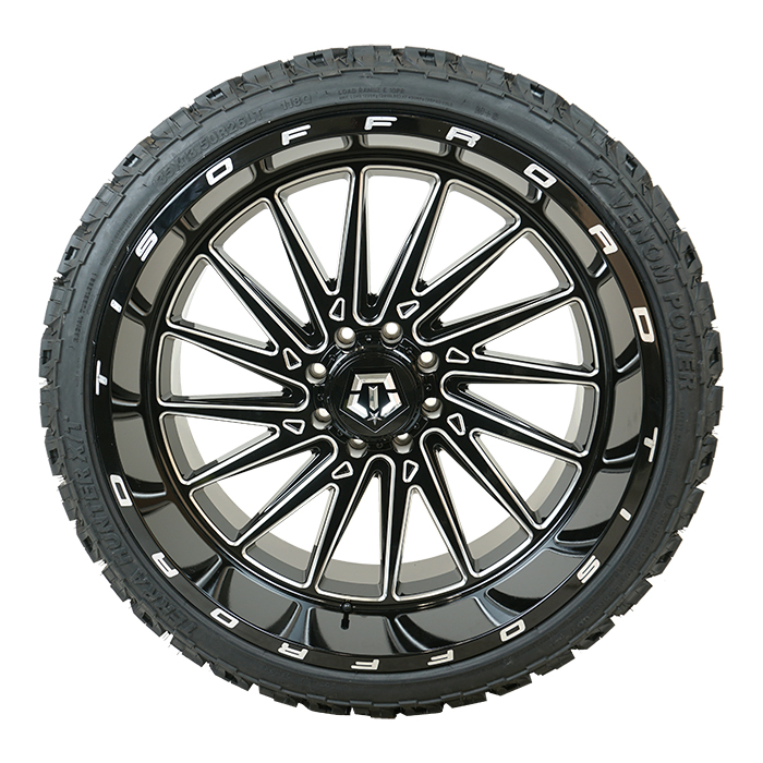 TIS 547BM Gloss Black Milled Venom Power Terra Hunter X/T