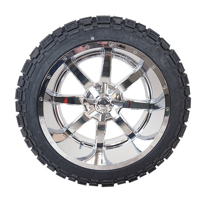 Fuel D536 Maverick Chrome Kenda Klever R/T